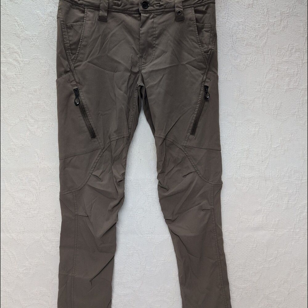 686 Anything Brown Stretch Cargo Pant Mens 30 30 KCRGNS14 Gorpcore Camp Ski Hike